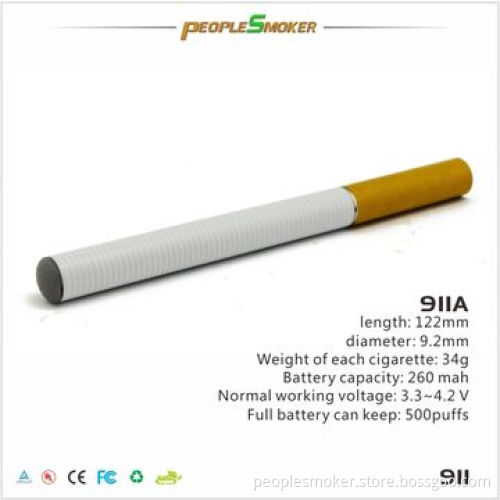 Disposable E-cigarette with 2pcs Cartomizer